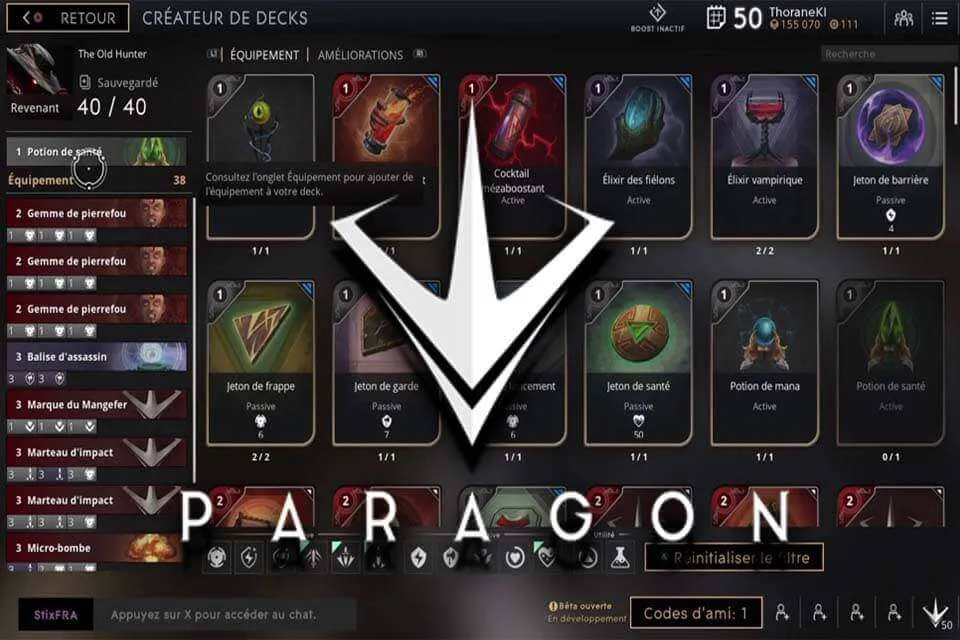 paragon deck builder 2019 2023 Paragon Deck Builder