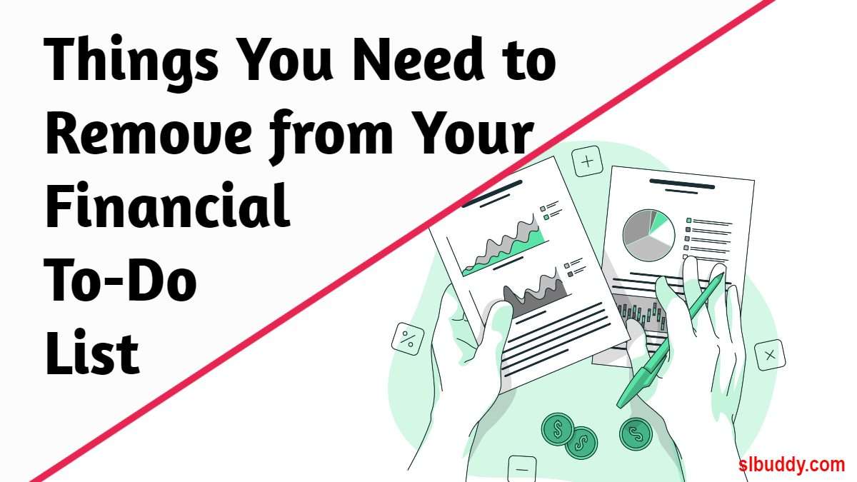 Need to Remove from Your Financial 2023 Need to Remove from Your Financial