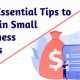 Tips to Obtain Small Business Loans