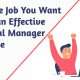 General Manager Resume