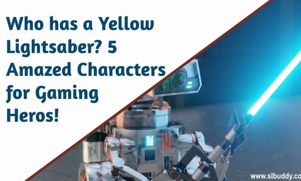 Yellow Lightsaber 2023 Yellow Lightsaber