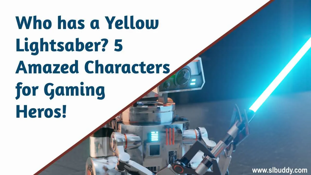 Yellow Lightsaber 2023 Yellow Lightsaber