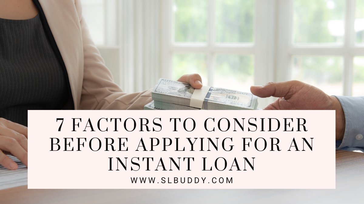 Before Applying for Instant Loan 2023 Before Applying for Instant Loan