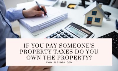 If you Pay someone's Property Taxes do you Own the Property