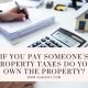 If you Pay someone's Property Taxes do you Own the Property