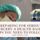 Preparing for Serious Surgery