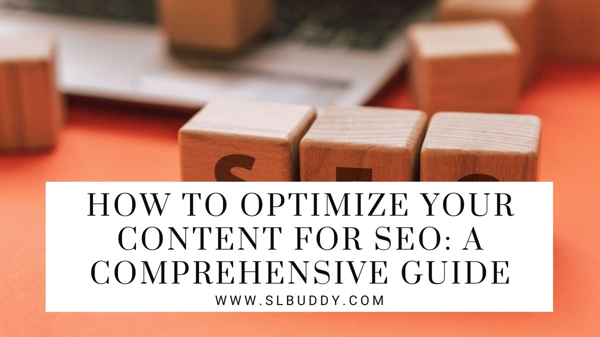 How to Optimize Your Content for SEO 2023 SEO Content Optimization