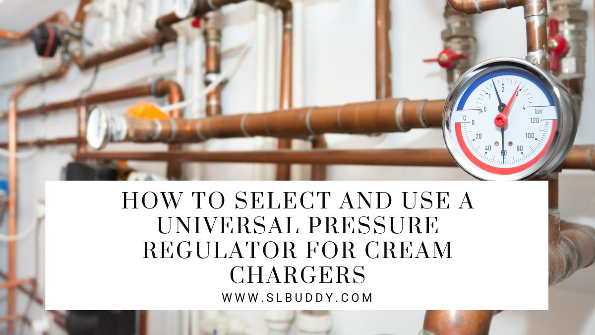 How to Select and Use a Universal Pressure Regulator 2023 Cream Charger Pressure Regulators: A Guide