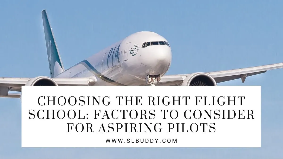 Choosing the Right Flight School 2025 Choosing the Right Flight School: A Guide
