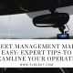 Efficient Fleet Management: Tips & Tools