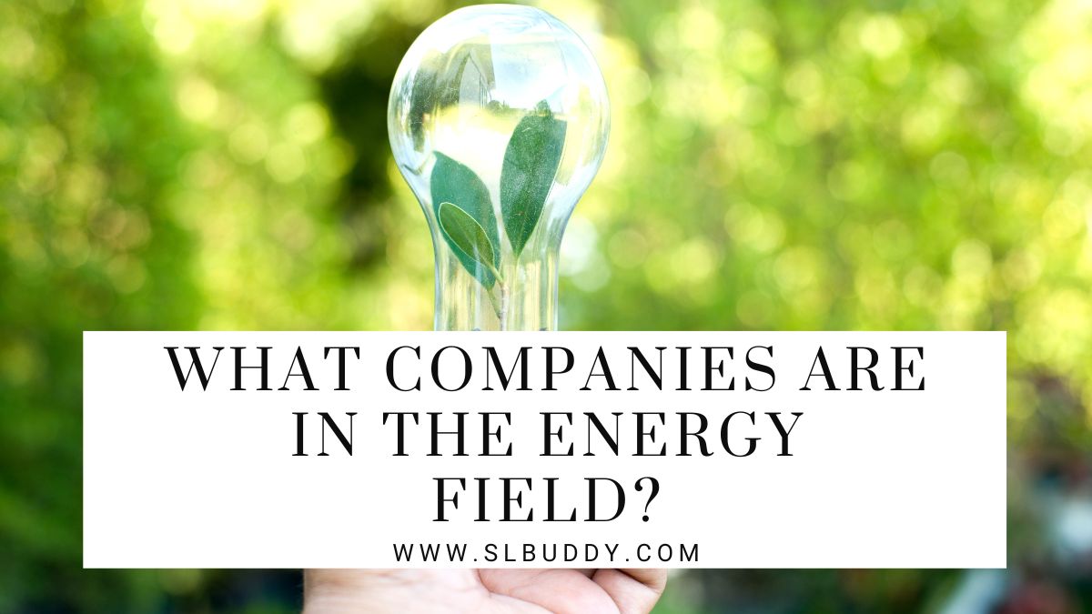 What Companies Are in the Energy Field?