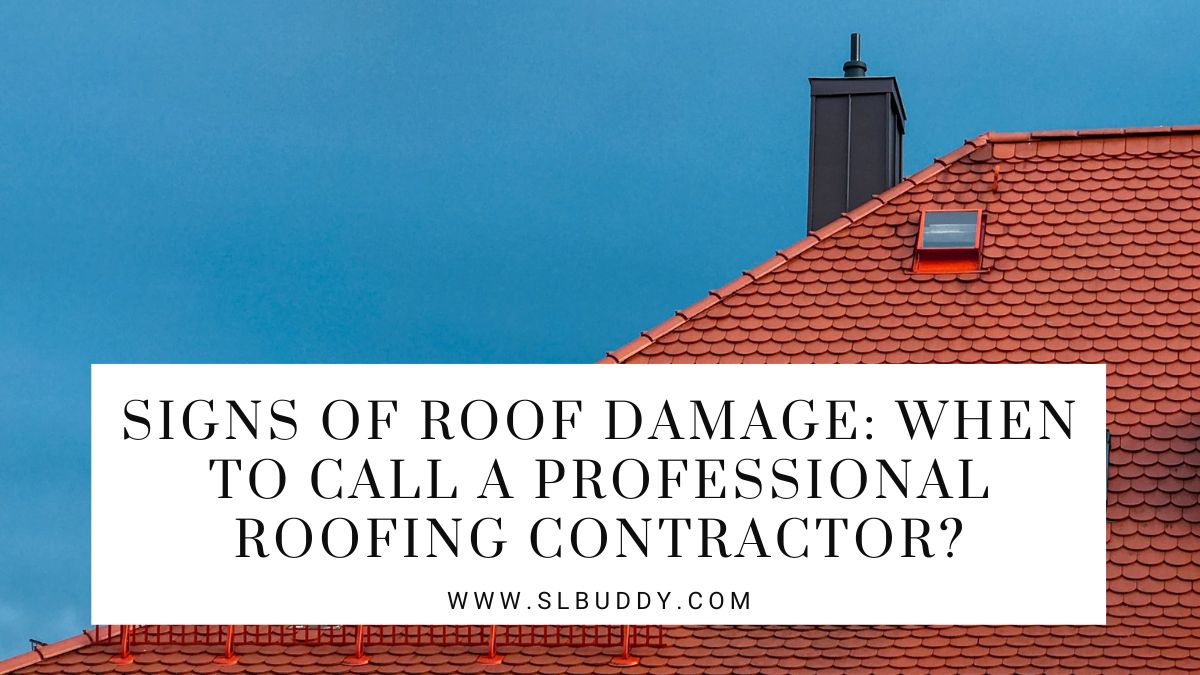 When to Call a Professional Roofing Contractor