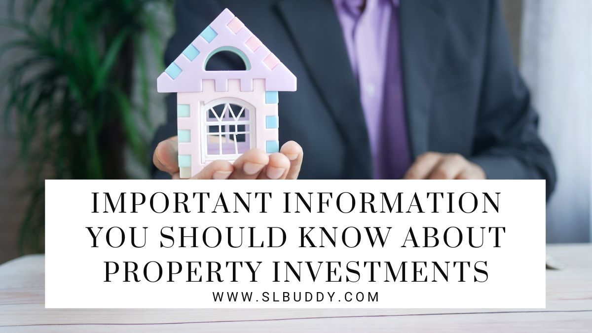 Important Information You Should Know About Property Investments.