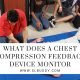 What Does a Chest Compression Feedback Device Monitor?