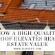 How a High-Quality Roof Elevates Real Estate Value