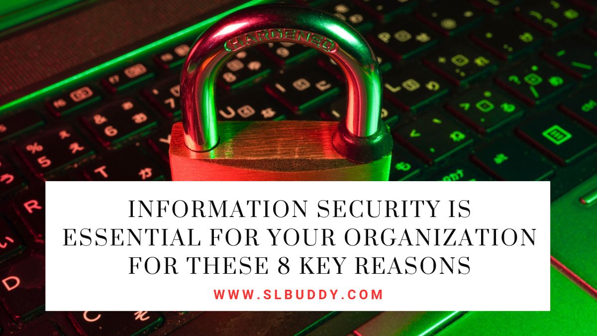 Information Security Is Essential for Your Organization for These Key Reasons 2023 Information Security Is Essential for Your Organization for These 8 Key Reasons