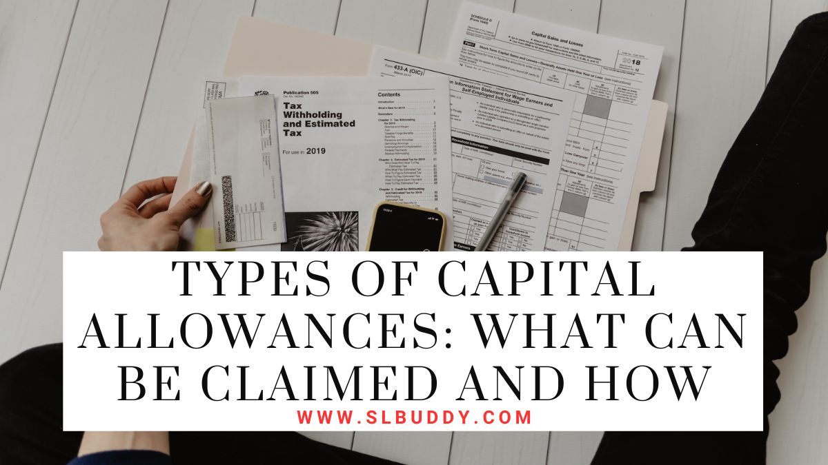 Types of Capital Allowances 2023 Types of Capital Allowances