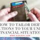 How to Tailor Debt Solutions to Your Unique Financial Situation