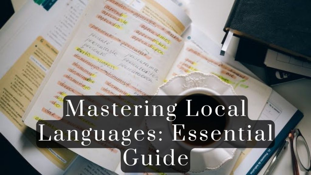 Learn the Local Language 2023 Learn the Local Language
