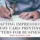 Why Card Printing Matters for Businesses