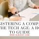 Registering a Company in the Tech Age