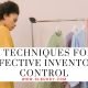 Techniques for Effective Inventory Control