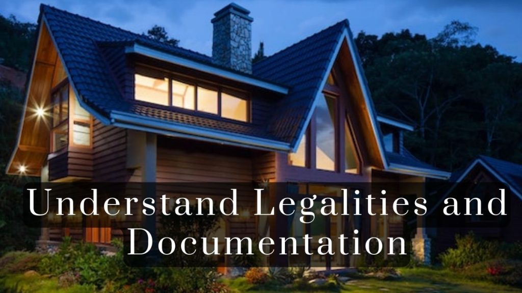 Understand Legalities and Documentation 2025 Understand Legalities and Documentation