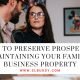 Maintaining Your Family Business Property