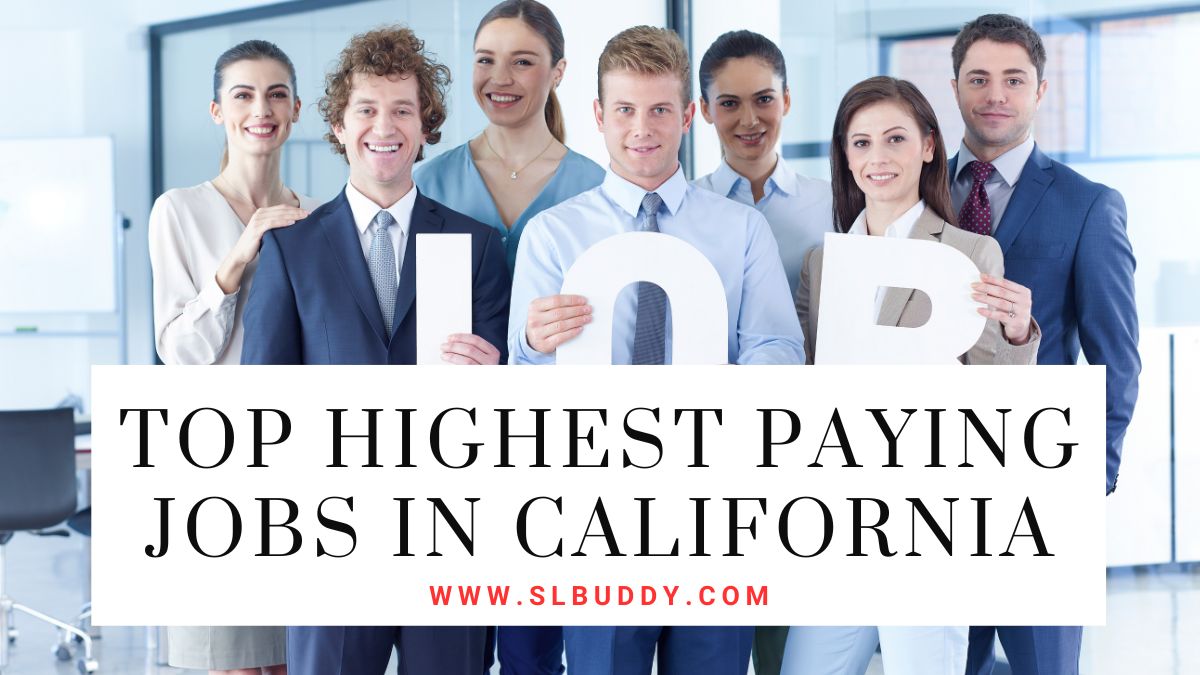 Highest Paying Jobs in California 2025 Highest Paying Jobs in California